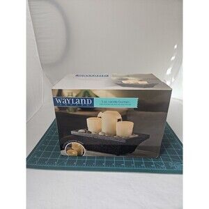 Wayland Square 3 PC Candle Fountain LED Light